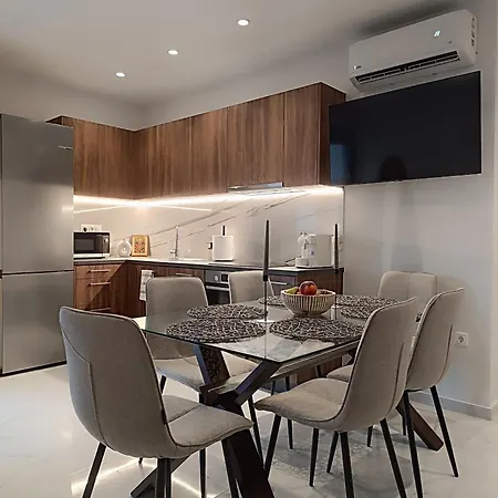 아파트 The Athena Apartment, Chania Seaside 하니아
